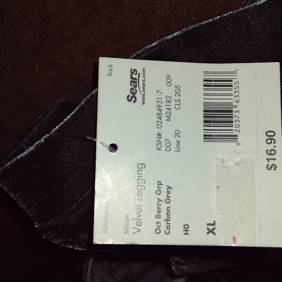 Velvet leggings - Picture 8 of 8